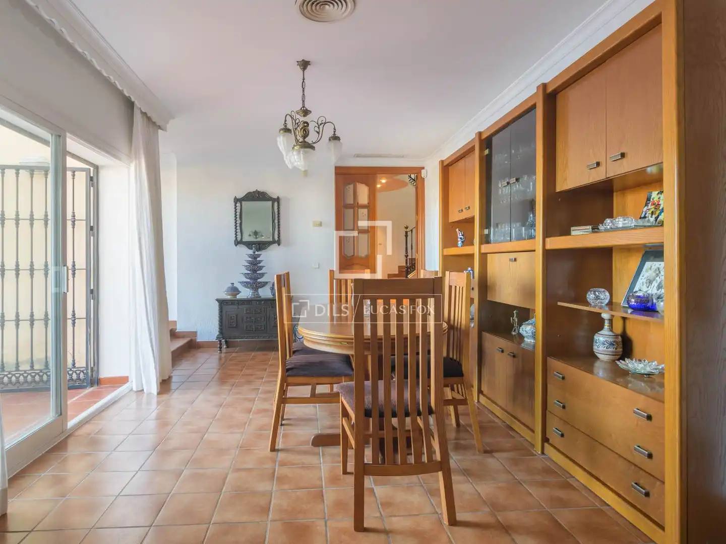 Menjador de Casa o xalet en venda en Rincón de la Victoria amb Aire condicionat, Jardí privat i Terrassa