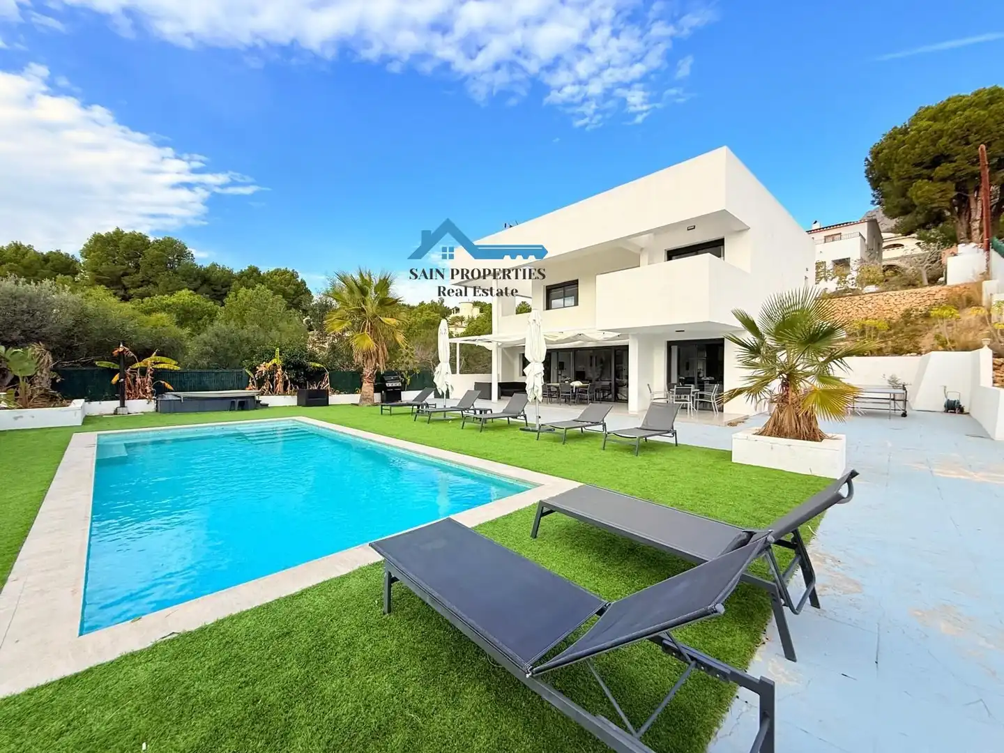 Vista exterior de Casa o chalet en venta en Altea con Aire acondicionado, Calefacción y Jardín privado