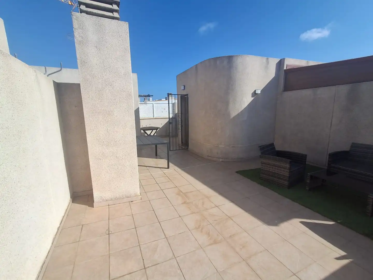 Terrace of Flat for rent in Alicante / Alacant  with Air Conditioner, Heating and Terrace