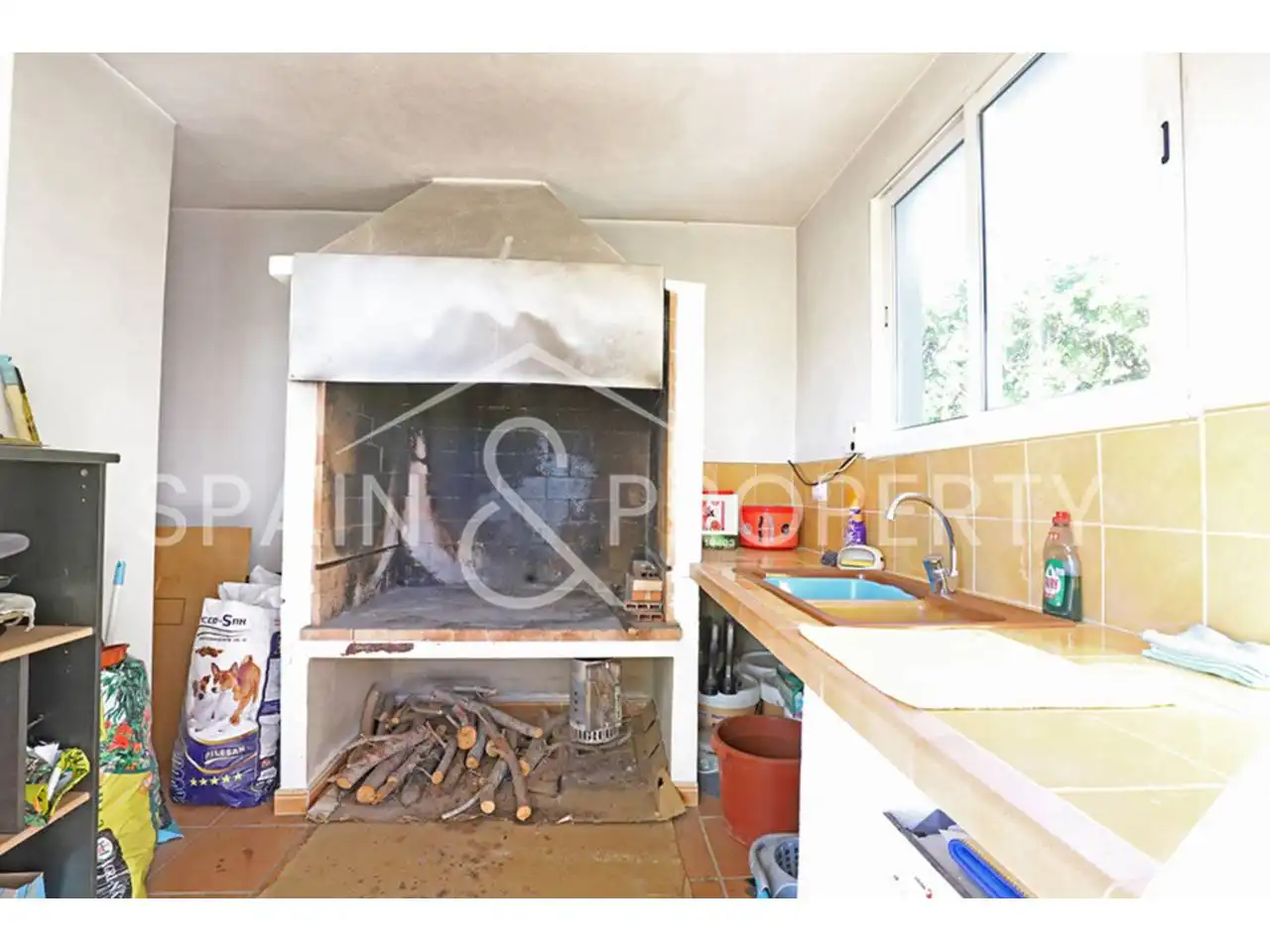 Cocina de Casa o chalet en venta en Turís con Aire acondicionado, Calefacción y Jardín privado