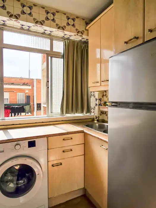 Küche von Wohnung zum Verkauf in Alcobendas mit Heizung, Parkett und Terrasse