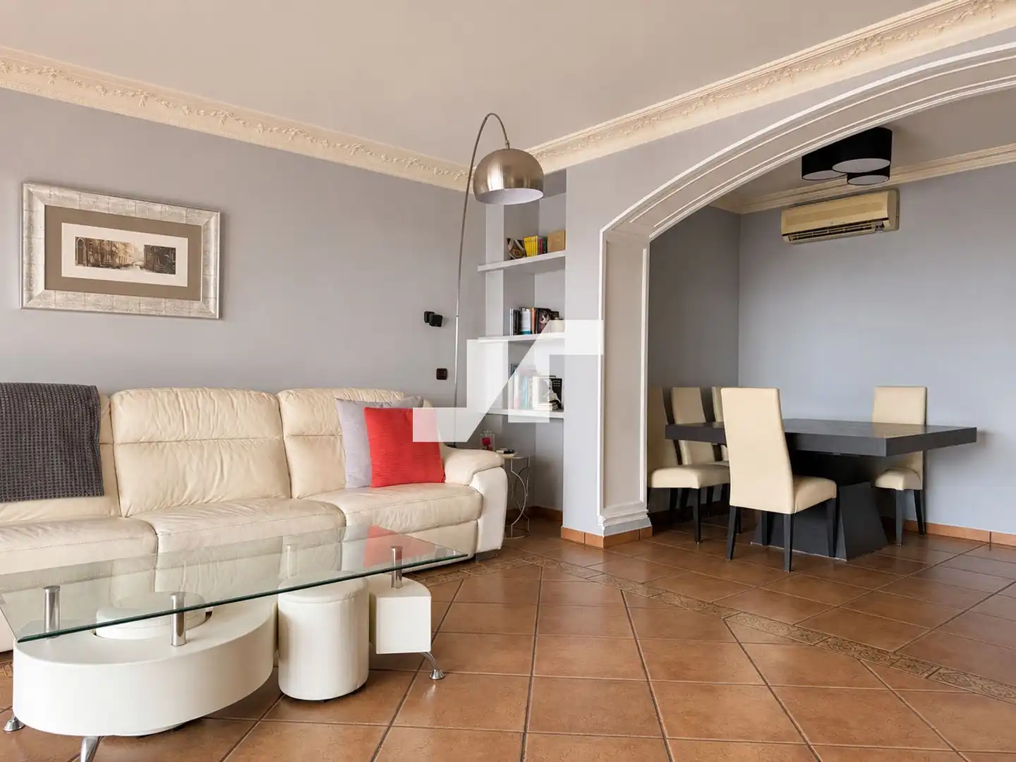 Sala de estar de Piso en venta en Burriana / Borriana con Aire acondicionado, Calefacción y Terraza