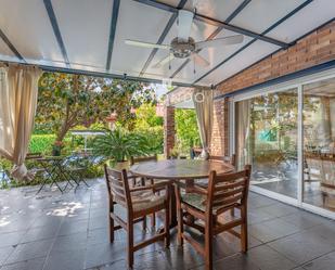 Terrace of Single-family semi-detached for sale in  Madrid Capital  with Air Conditioner, Heating and Terrace