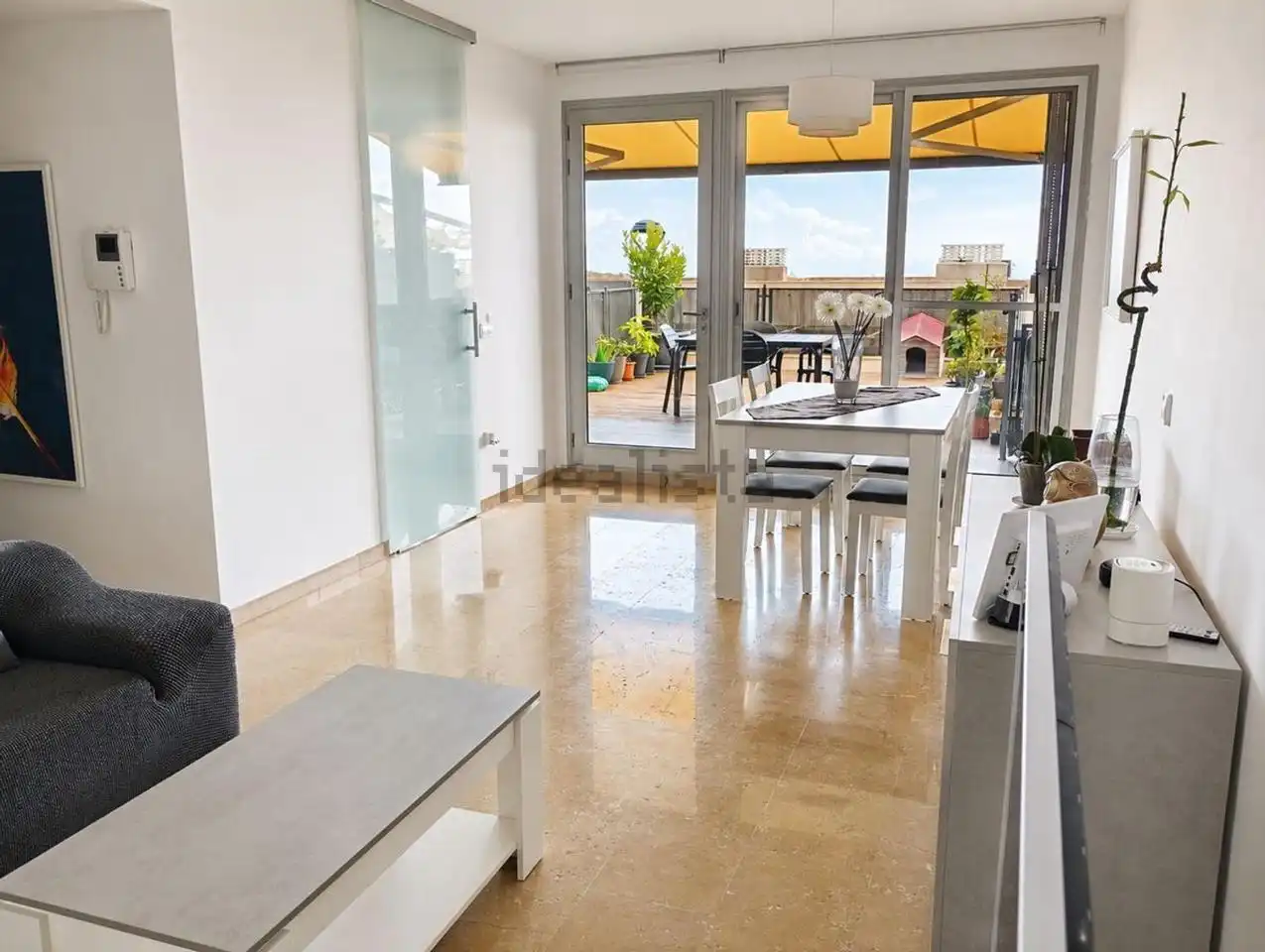 Vista exterior de Casa o chalet en venta en Peñíscola / Peníscola con Aire acondicionado, Jardín privado y Terraza