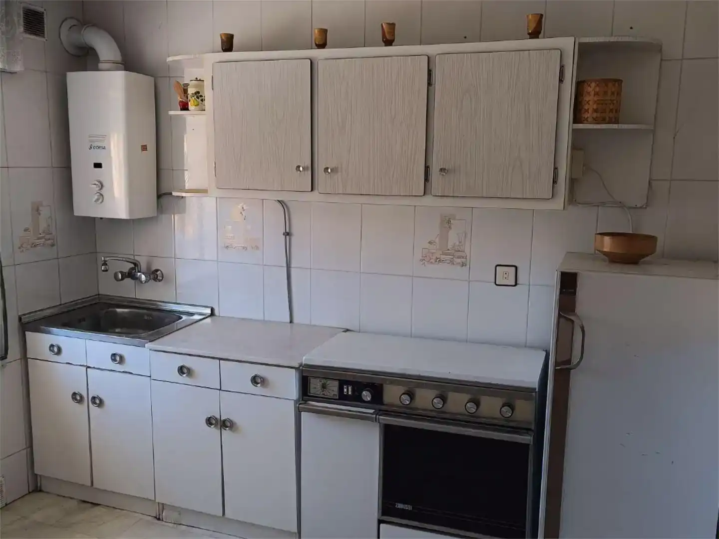Cuina de Casa adosada en venda en Cistierna