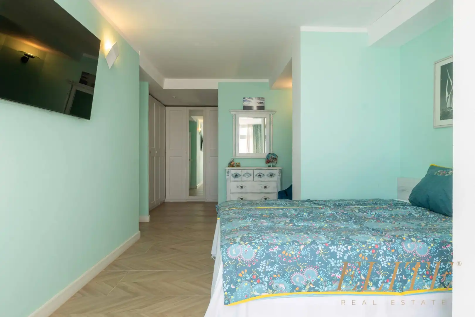 Schlafzimmer von Einfamilien-Reihenhaus zum Verkauf in Mogán mit Klimaanlage, Heizung und Terrasse