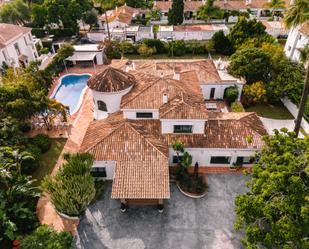 Exterior view of House or chalet for sale in Marbella  with Air Conditioner, Heating and Private garden