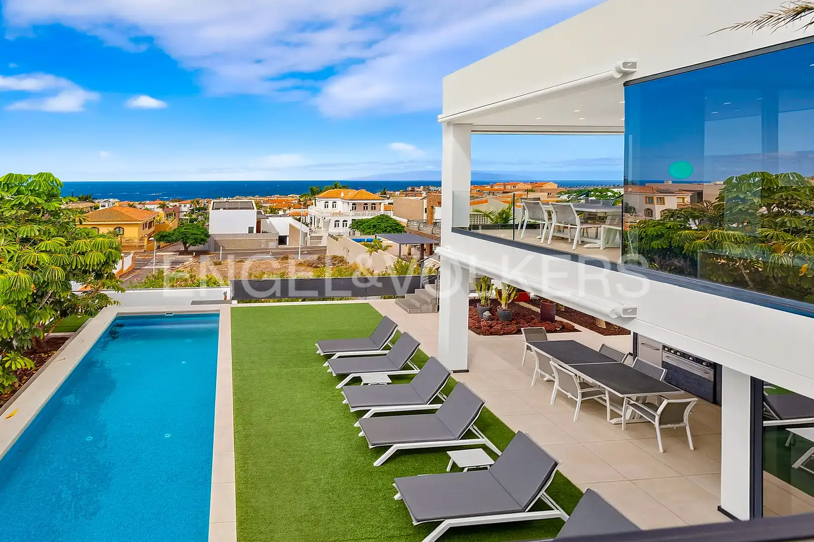 Terrace of Houses for sale in Adeje  with Air Conditioner, Terrace and Swimming Pool