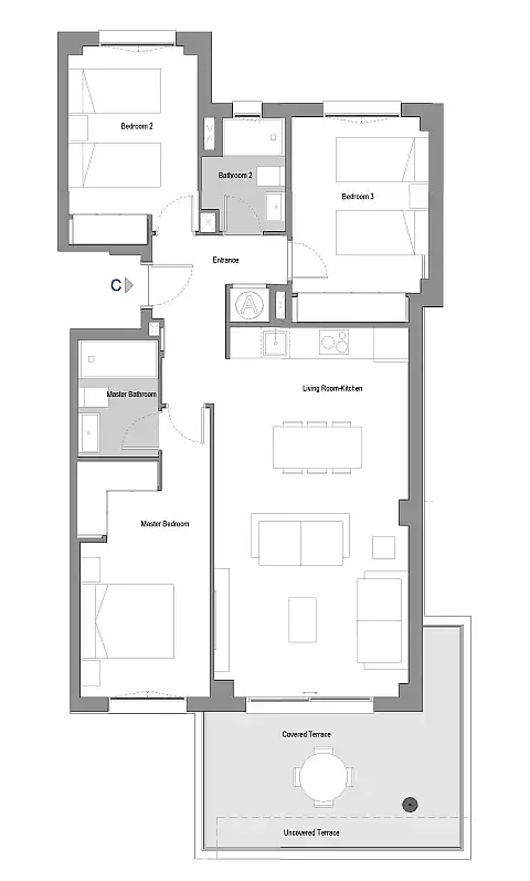 Apartment with lift for sale in Hipódromo - Cerrado del Águila, imagen 15