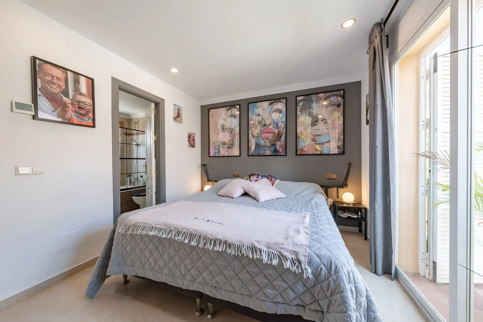 Habitación de Casa adosada en venta en Marbella con Aire acondicionado, Amueblado y Internet