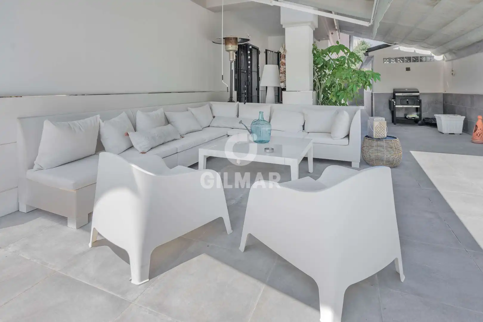 Terrace of Houses for sale in Jerez de la Frontera  with Heating, Private garden and Swimming Pool
