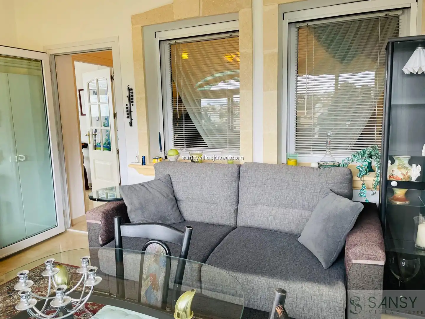 Living room of Houses for sale in Dénia  with Air Conditioner and Storage room