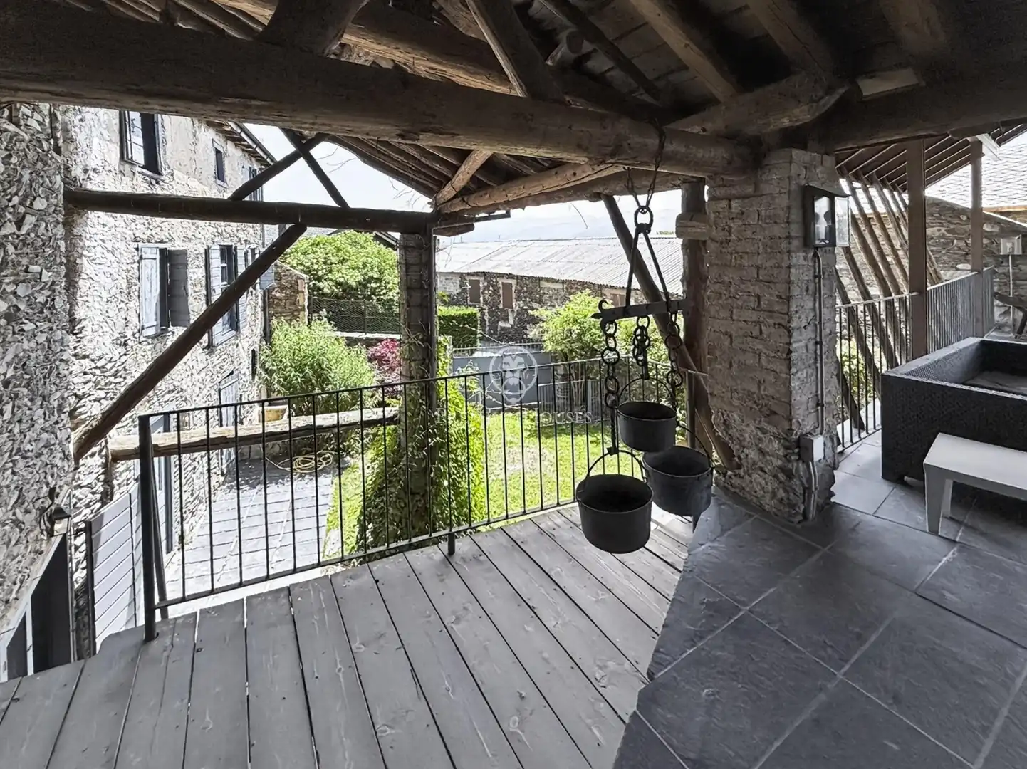 Terraza de Finca rústica en venta en Guils de Cerdanya con Calefacción, Jardín privado y Trastero