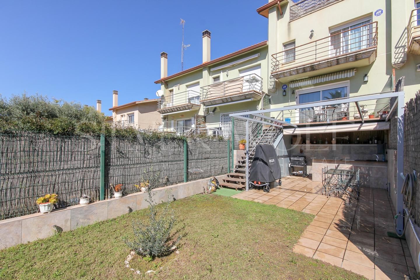 Garden of Single-family semi-detached for sale in Sitges  with Heating, Private garden and Terrace