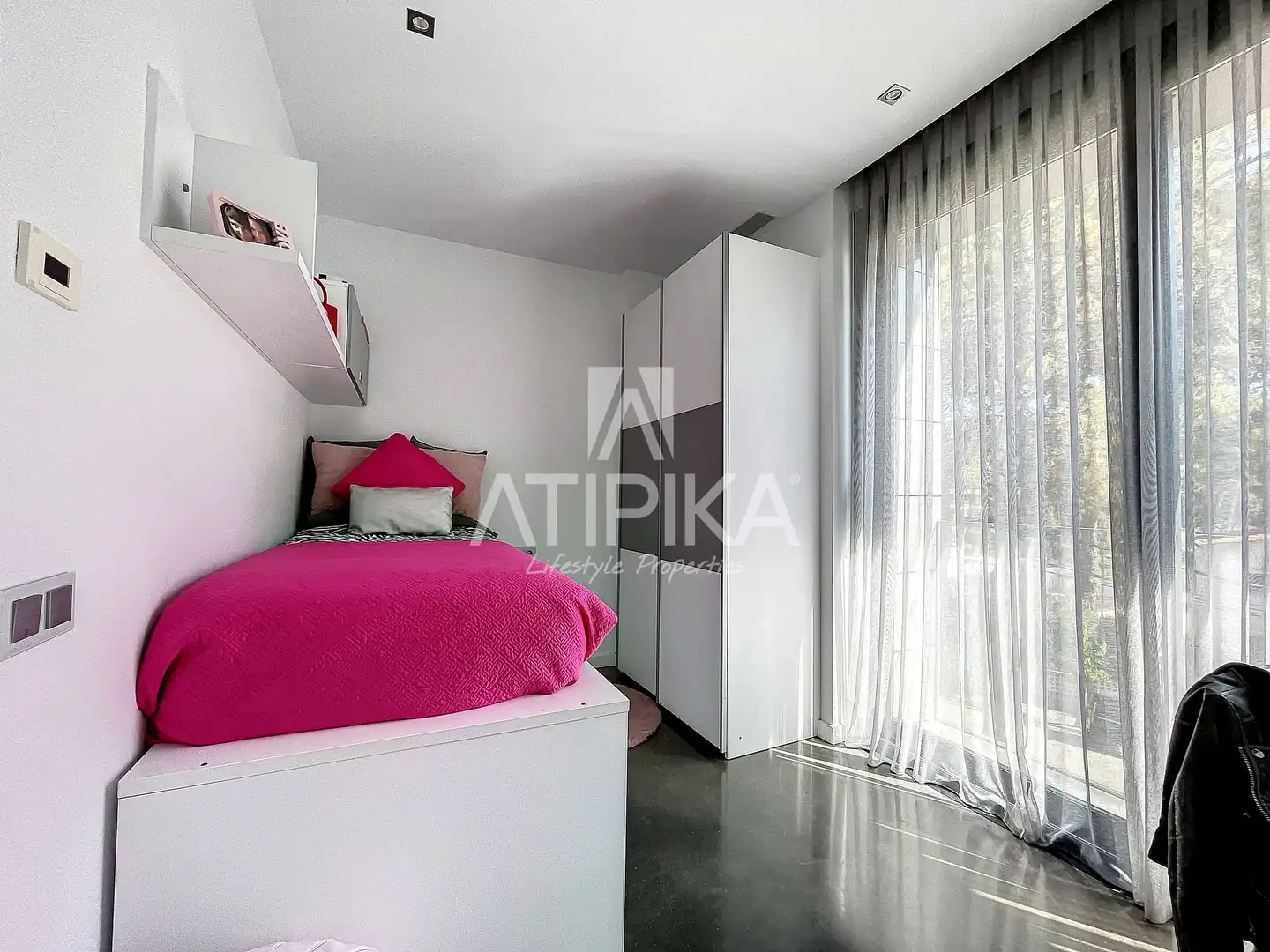 Bedroom of Houses for rent in Castelldefels  with Heating, Terrace and Swimming Pool