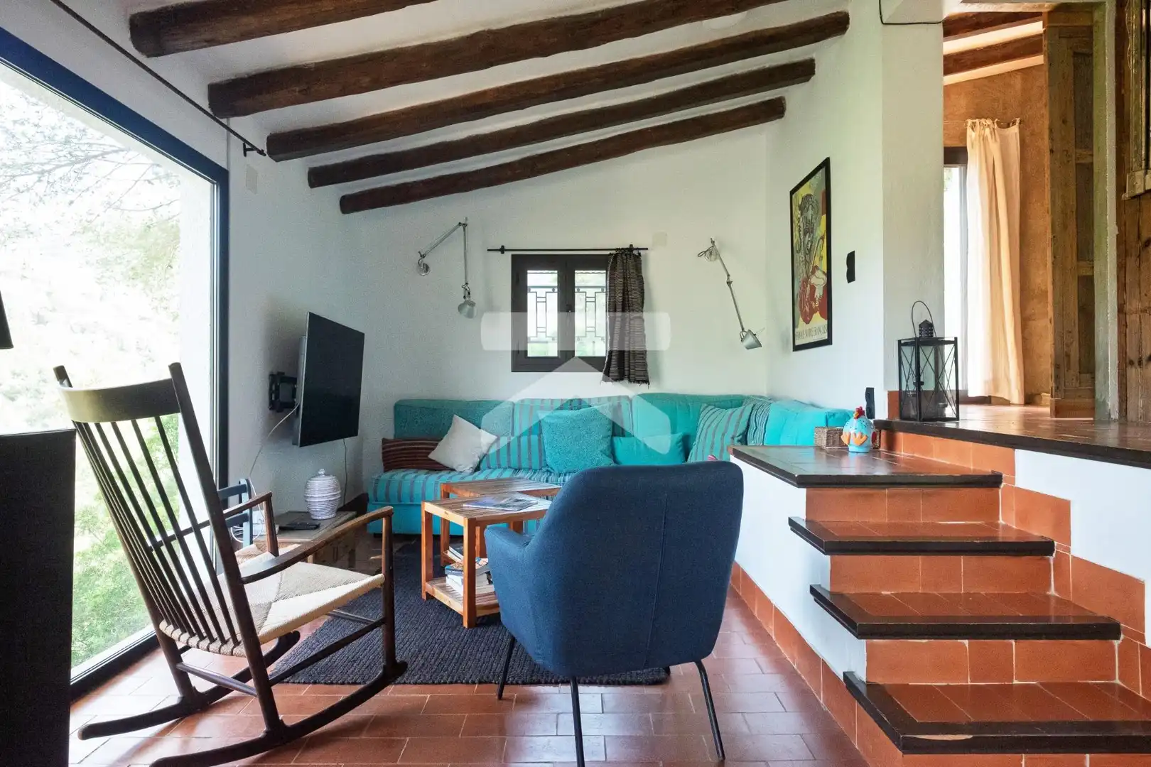 Living room of Houses for sale in Pratdip  with Air Conditioner, Heating and Private garden