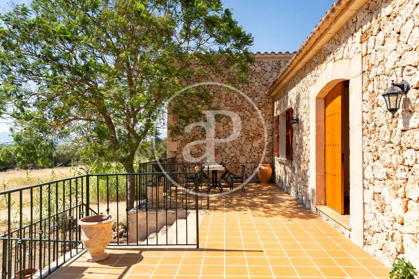 Terrace of Houses for rent in Sencelles  with Air Conditioner, Heating and Private garden