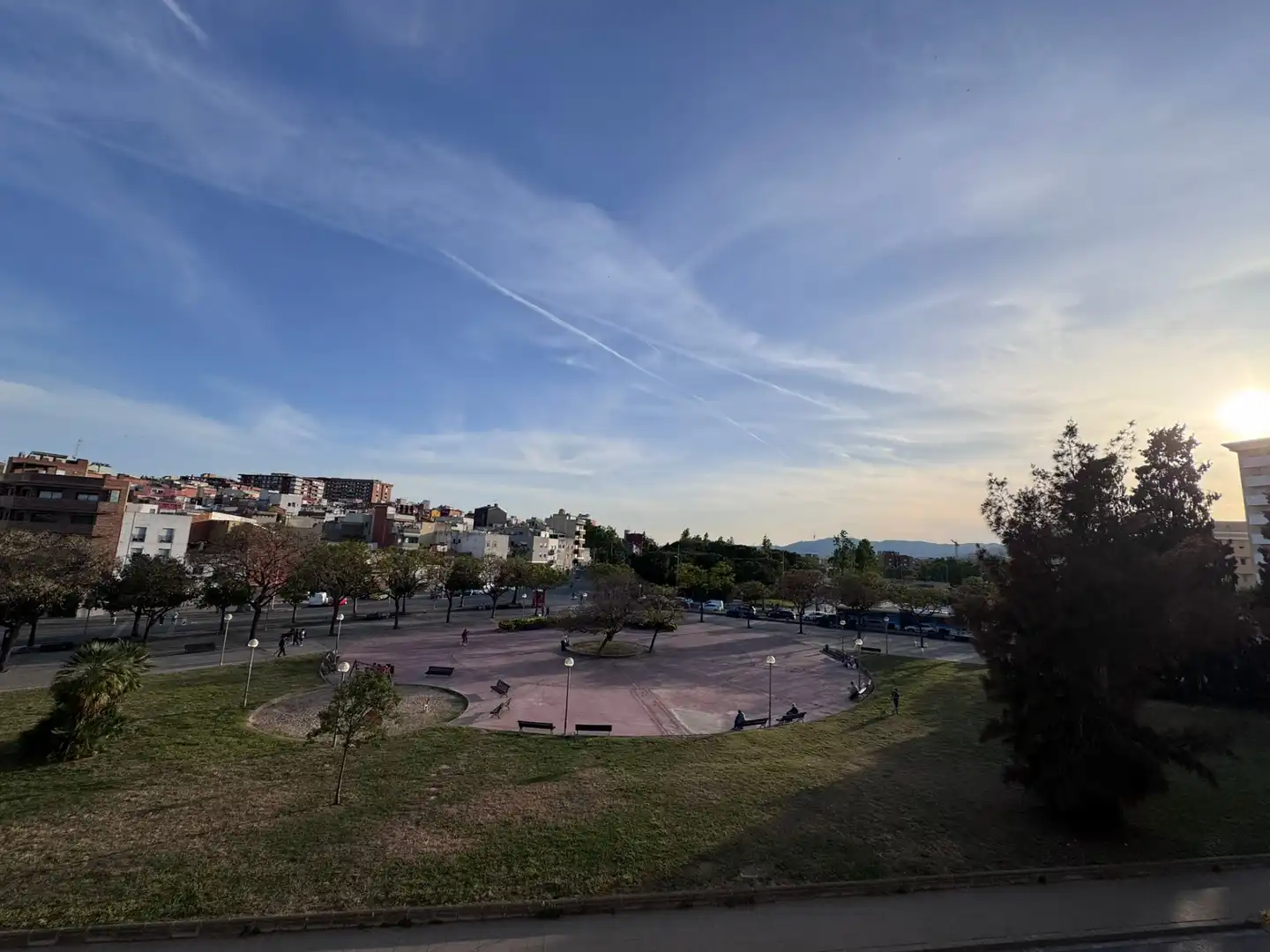 Vista exterior de Piso en venta en Badalona con Aire acondicionado, Parquet y Balcón