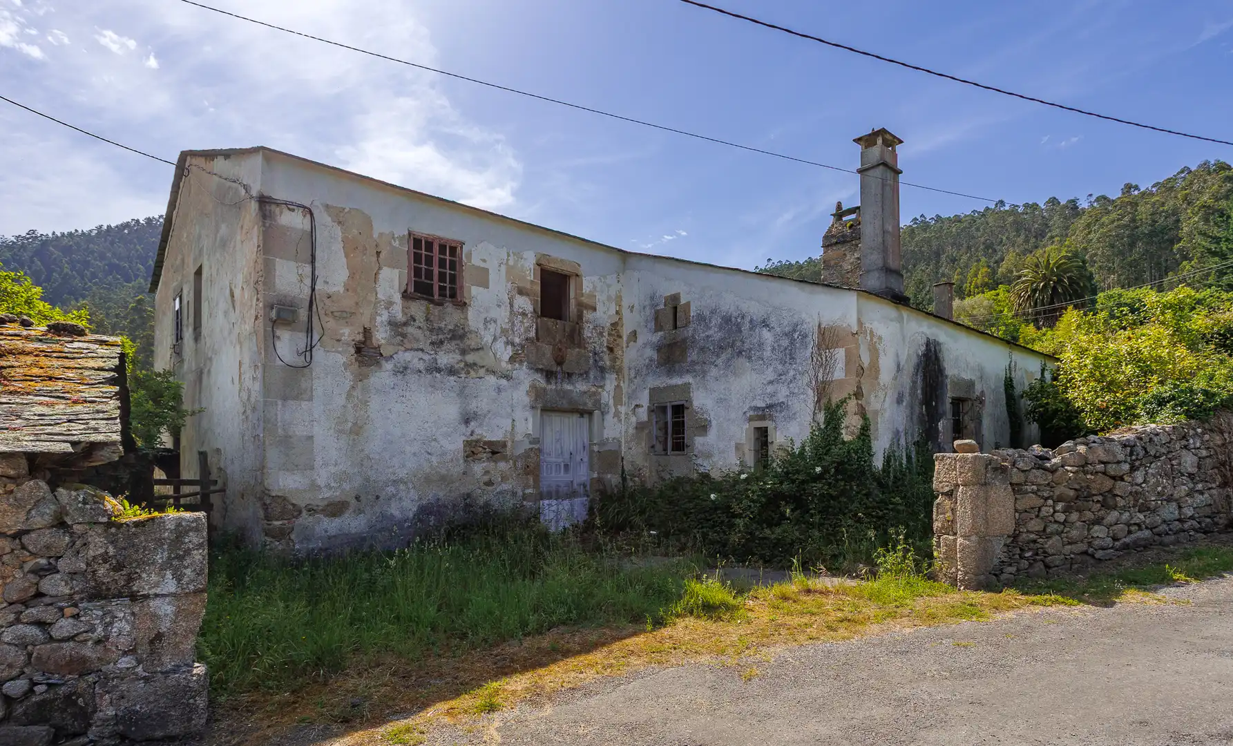 Vista exterior de Finca rústica en venda en Ourol