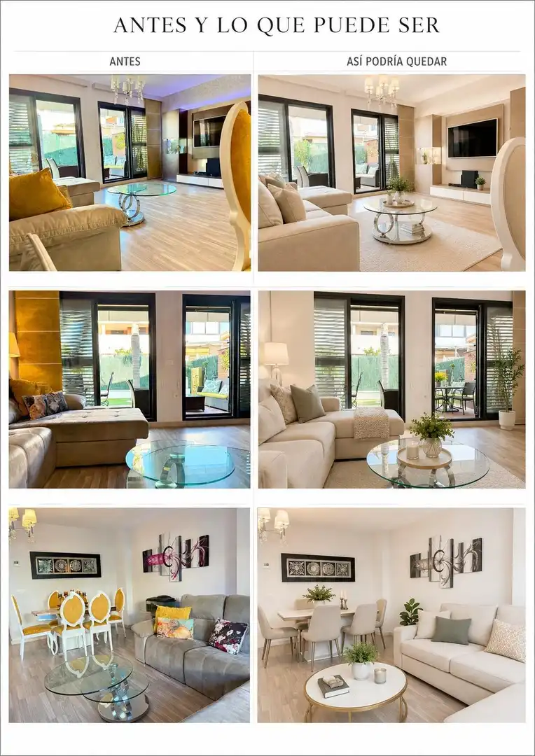 Living room of Detached homes for sale in Molina de Segura  with Air Conditioner, Private garden and Community pool