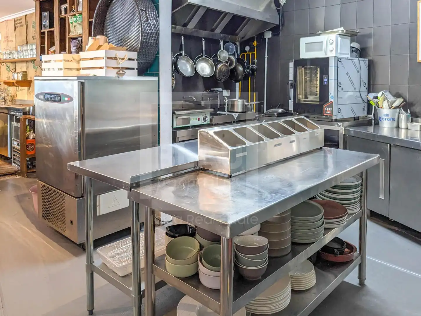 Cocina de Local de alquiler en Sant Josep de sa Talaia con Aire acondicionado, Amueblado y Internet