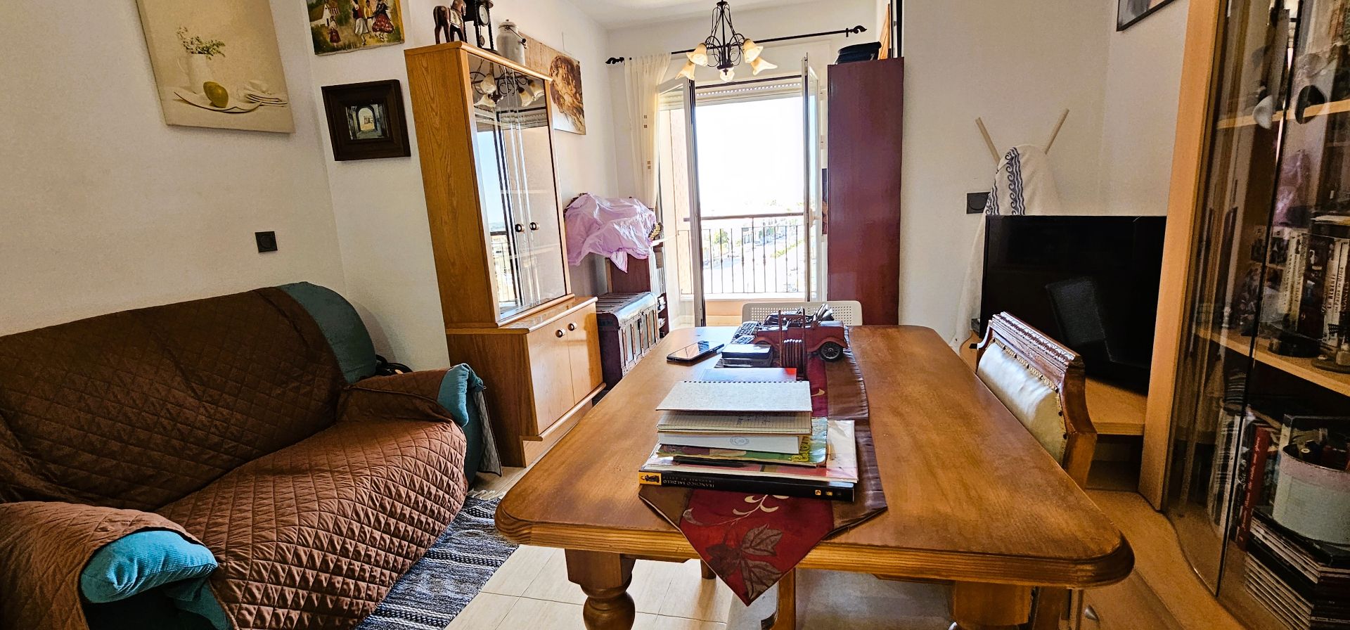 Sala d'estar de Pis en venda en Lorca amb Traster, Moblat i Rentadora