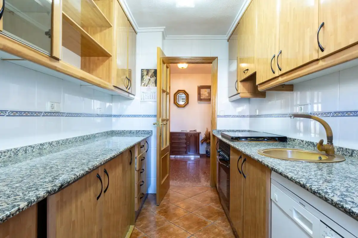 Cocina de Piso en venta en La Pobla de Farnals con Calefacción, Jardín privado y Terraza