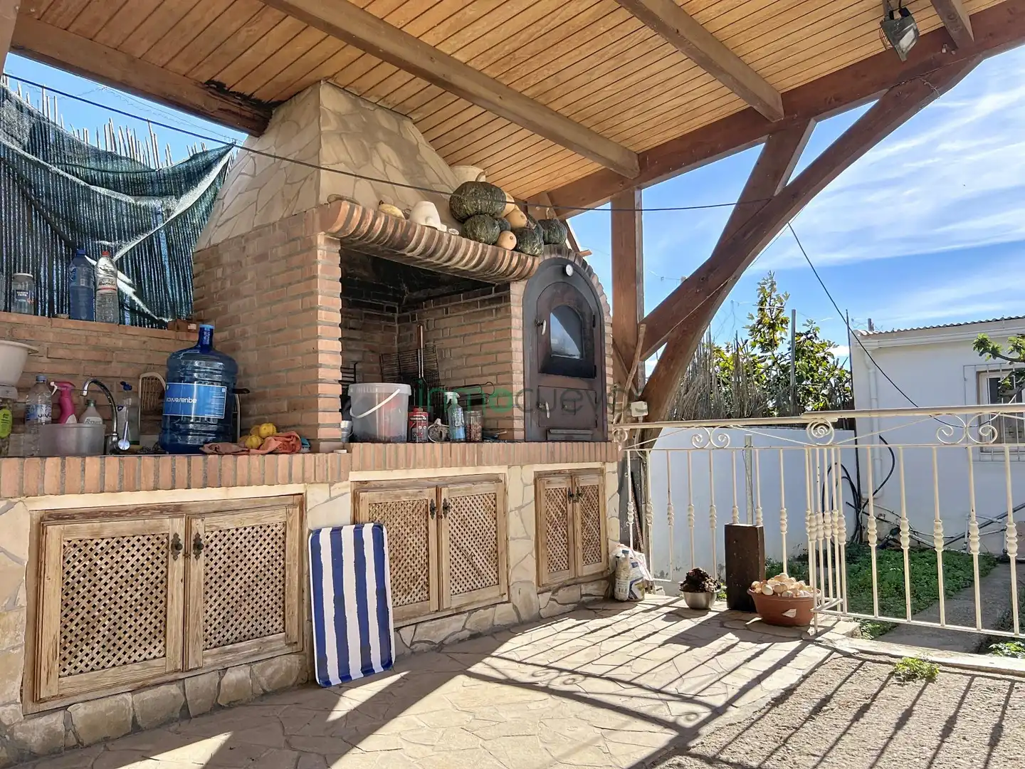 Terrassa de Finca rústica en venda en Cuevas del Almanzora amb Aire condicionat, Jardí privat i Terrassa