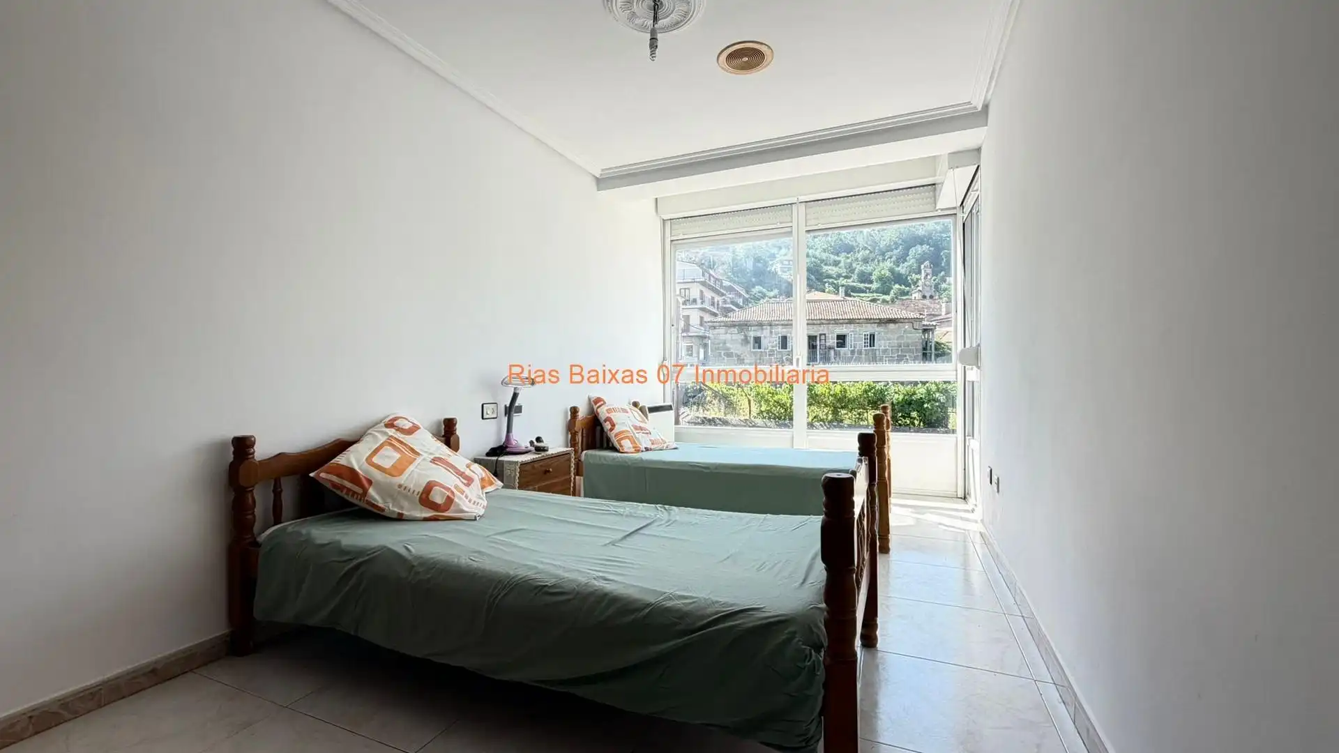 Bedroom of Flat for sale in Cortegada  with Heating, Terrace and Furnished
