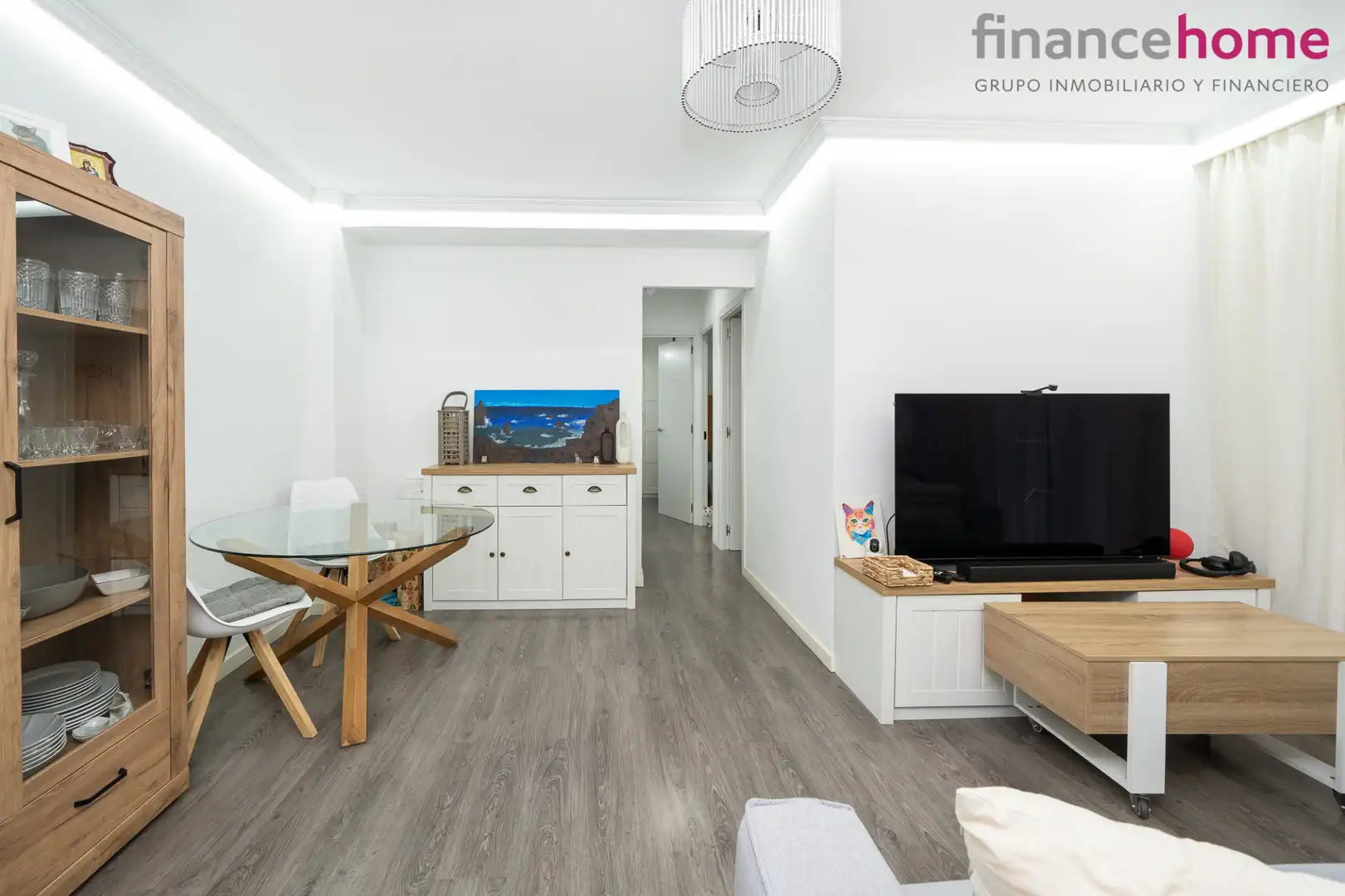 Living room of Flat for sale in Móstoles  with Air Conditioner, Heating and Terrace