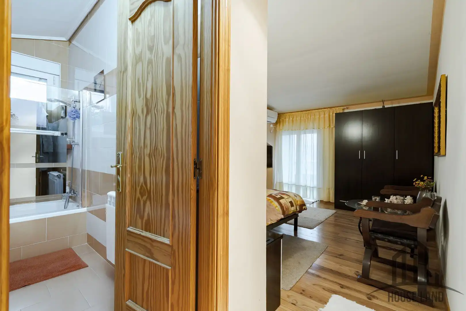 Bedroom of Houses for sale in Fuentenovilla  with Air Conditioner, Heating and Private garden