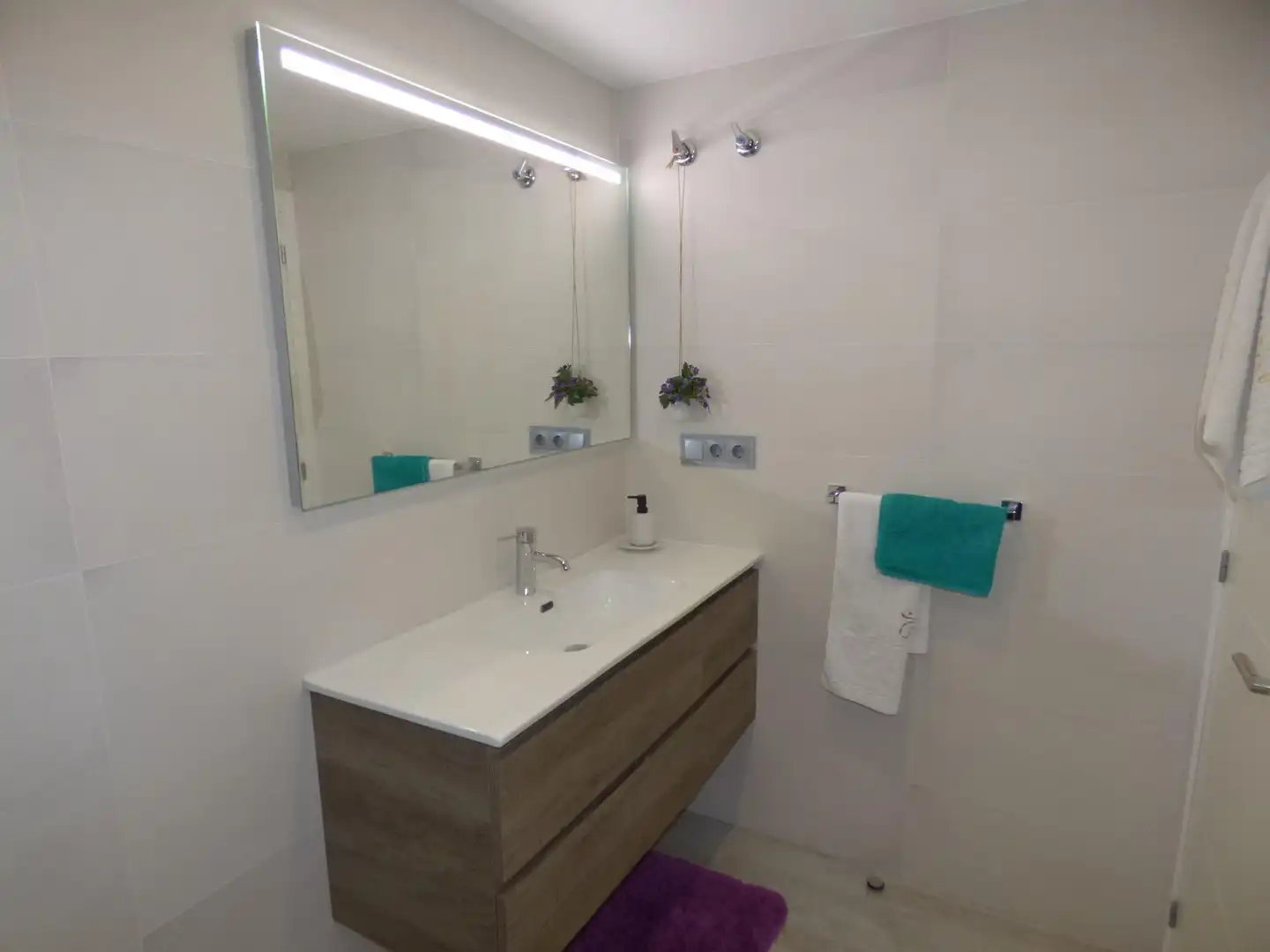 Baño de Dúplex en venta en Malgrat de Mar con Parquet, Terraza y Balcón