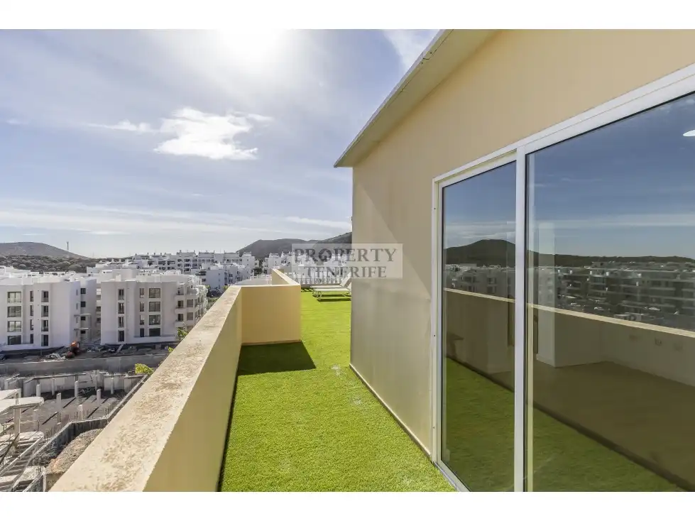 Außenansicht von Wohnung zum Verkauf in Arona mit Terrasse und Schwimmbad