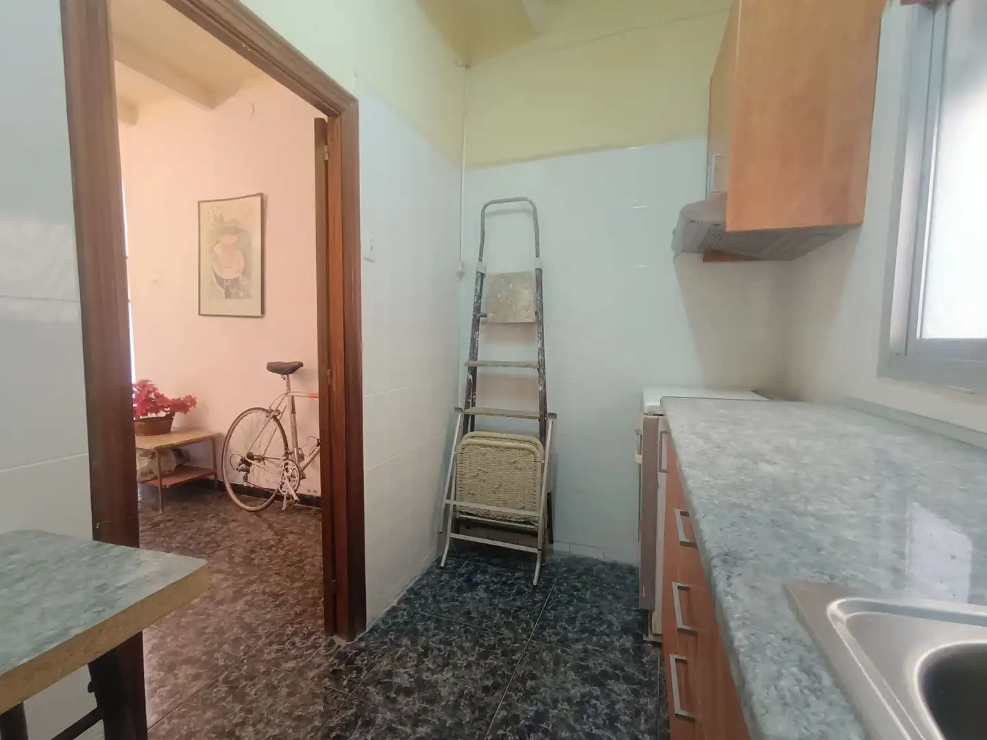 Küche von Wohnung zum Verkauf in Montgat mit Terrasse