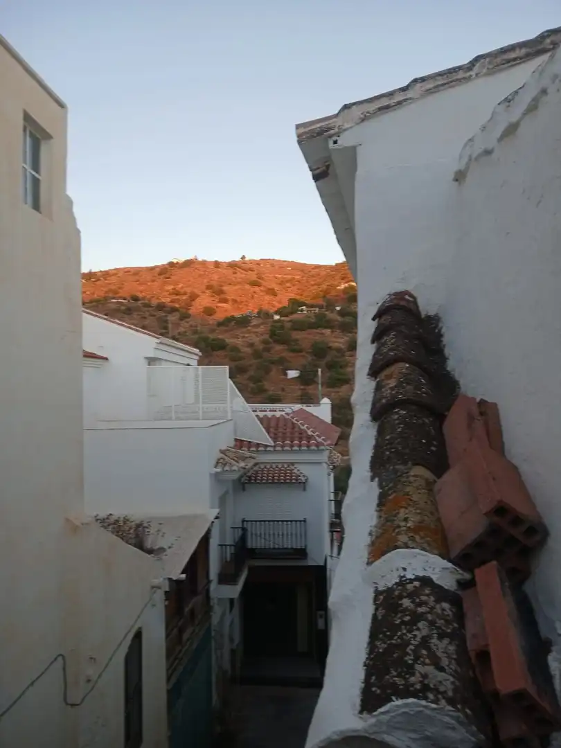 Vista exterior de Casa adosada en venta en Torrox con Terraza