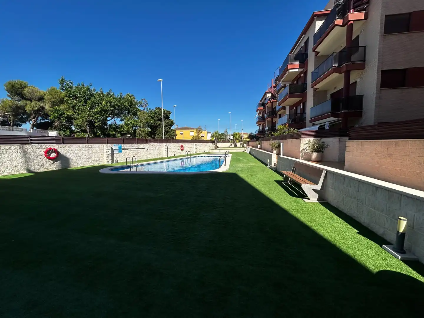 Swimming pool of Apartments for sale in Boverals - Saldonar