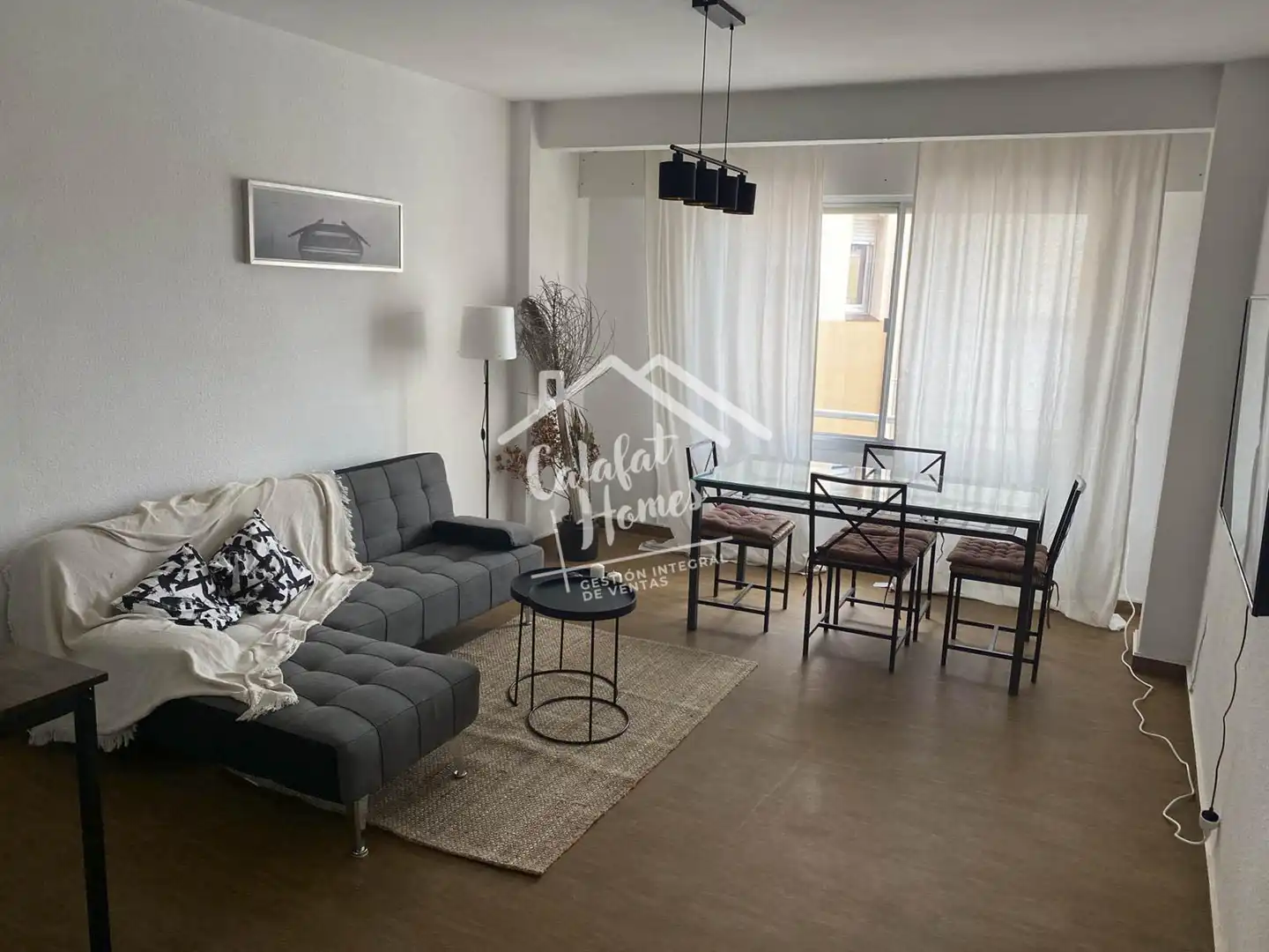Wohnzimmer von Wohnung zum Verkauf in L'Ametlla de Mar  mit Klimaanlage und Mikrowelle
