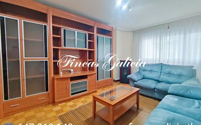 Living room of Flat for sale in Verín  with Heating, Furnished and Oven