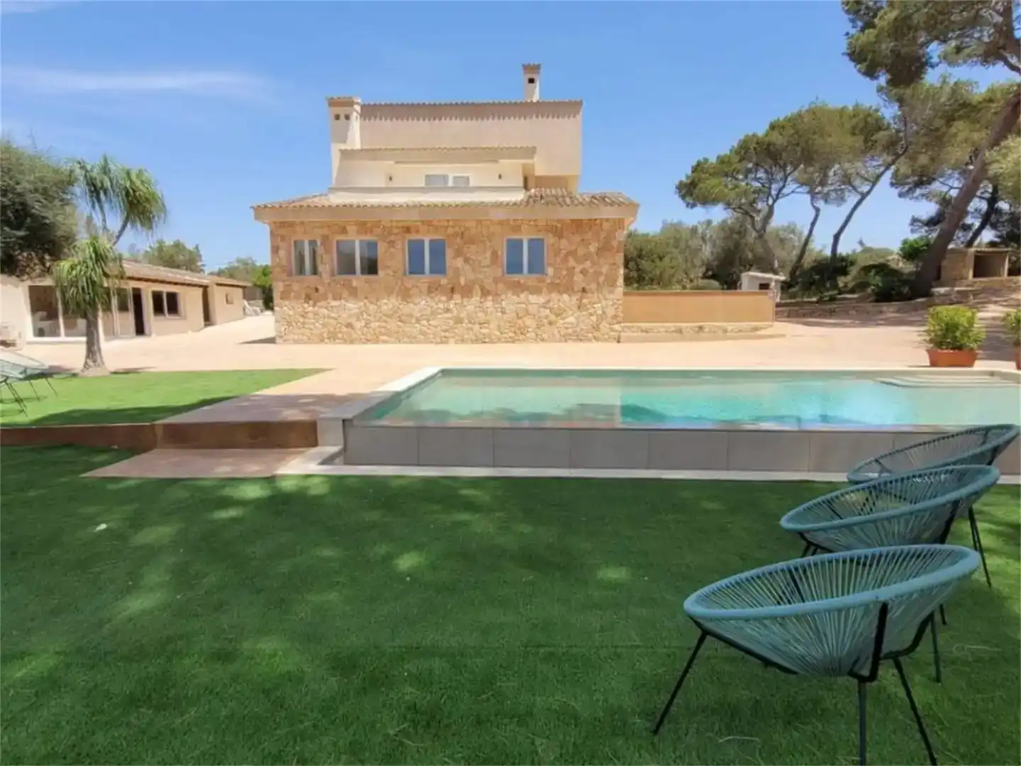 Piscina de Casa o xalet en venda en  Palma de Mallorca amb Aire condicionat i Piscina