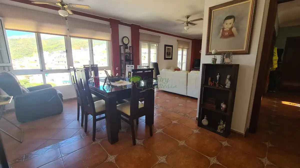 Dining room of Houses for sale in Canillas de Albaida  with Air Conditioner, Terrace and Storage room