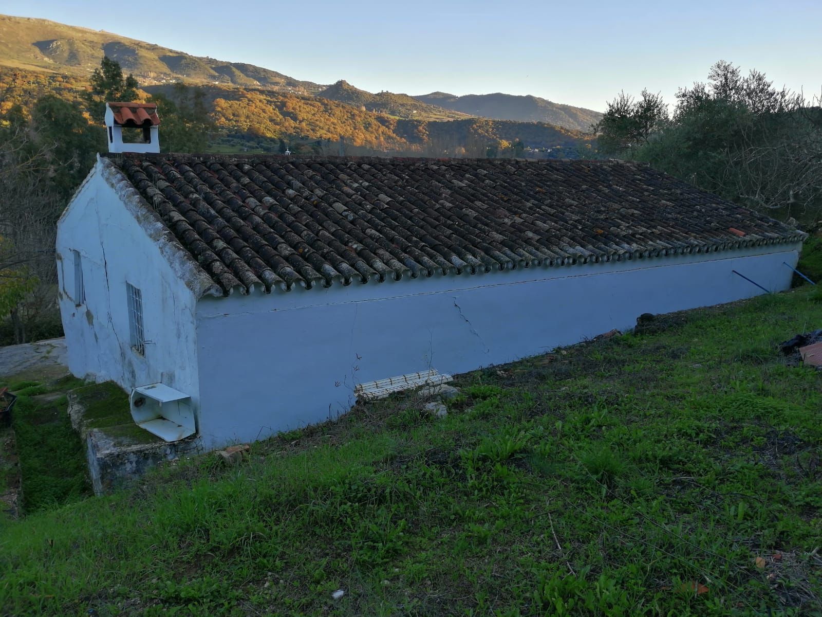 Vista exterior de Finca rústica en venta en Cortes de la Frontera con Terraza