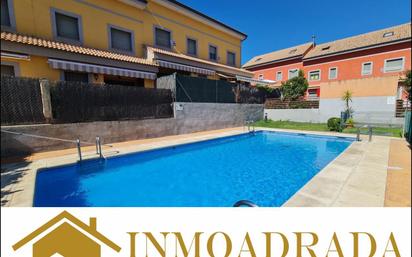 Exterior view of Single-family semi-detached for sale in La Adrada   with Air Conditioner, Heating and Private garden