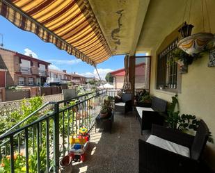 Terrace of Single-family semi-detached for sale in Talavera de la Reina  with Air Conditioner, Heating and Private garden