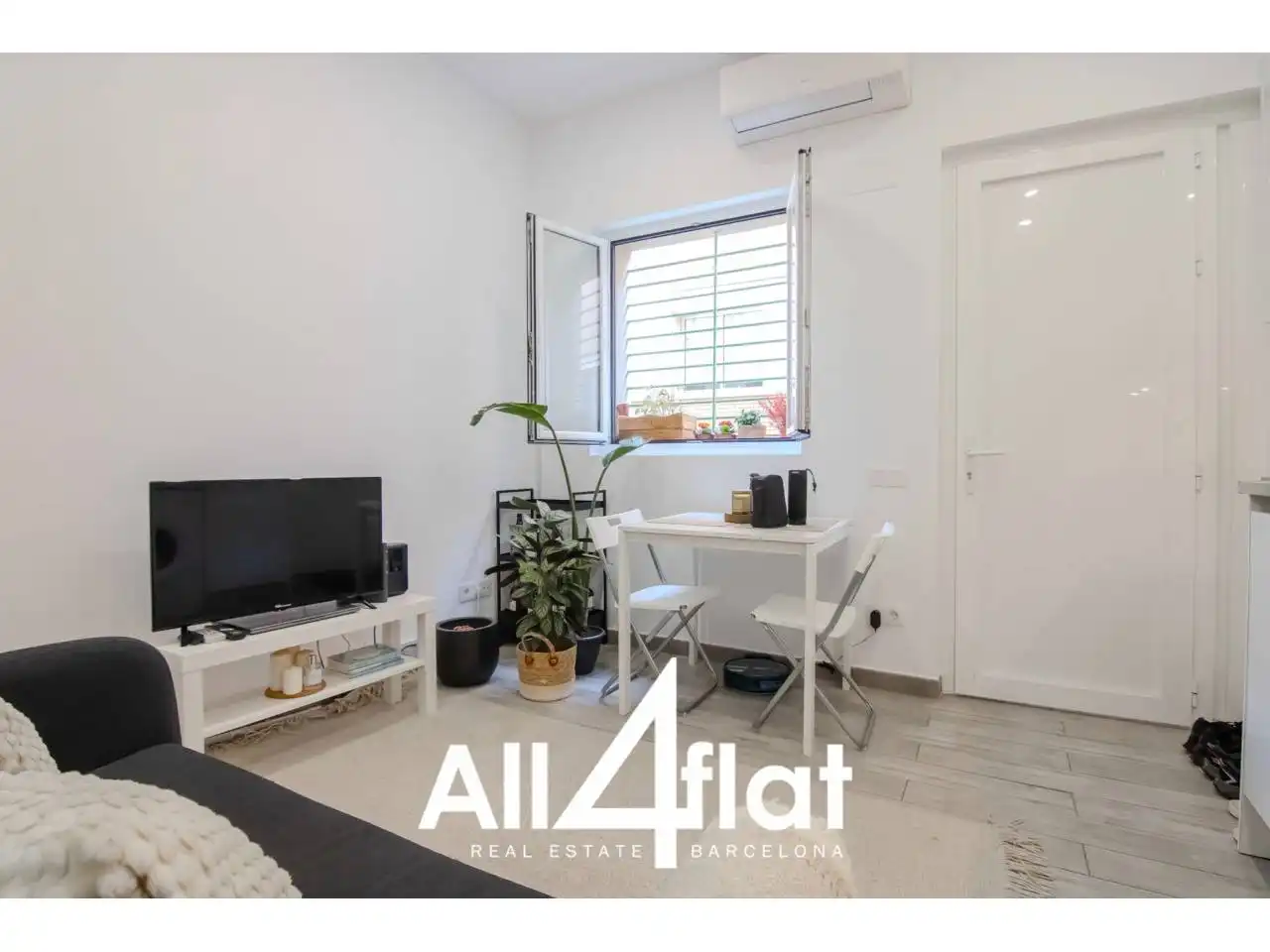 Wohnung zur Miete in Barcelona mit Klimaanlage, Parkett und Möbliert
