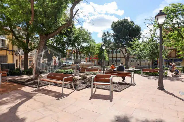 Terrace of Garage for rent in Madrid