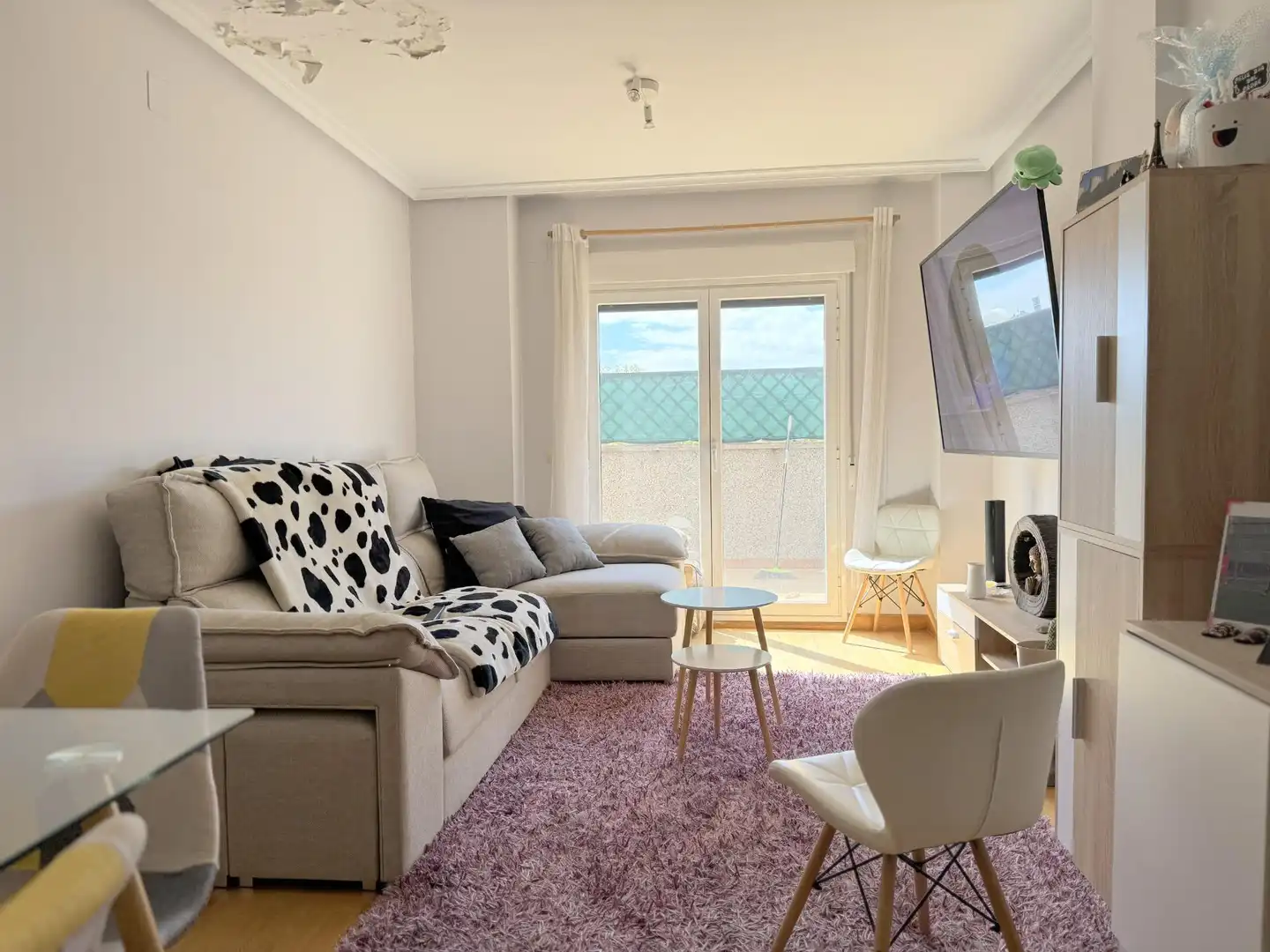 Sala de estar de Piso en venta en Ávila con Calefacción, Jardín privado y Terraza
