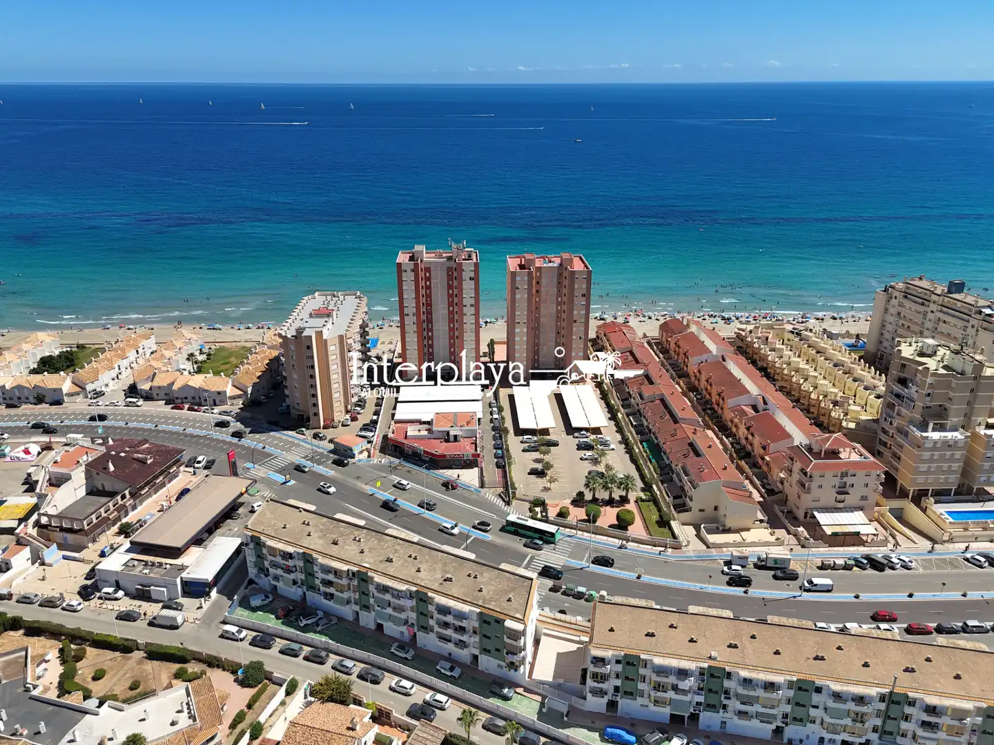 Vista exterior de Apartamento en venta en La Manga del Mar Menor con Aire acondicionado, Terraza y Amueblado