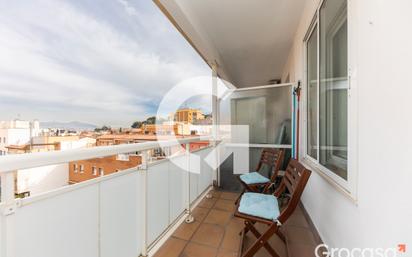 Balcony of Flat for sale in Sant Boi de Llobregat  with Heating, Parquet flooring and Terrace