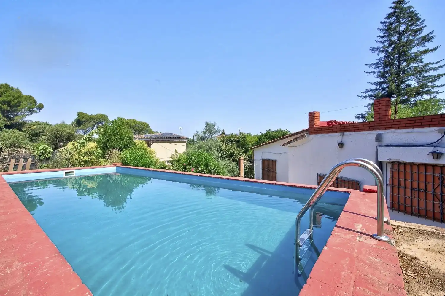 Swimming pool of Houses for sale in Sant Cugat del Vallès  with Private garden and Swimming Pool