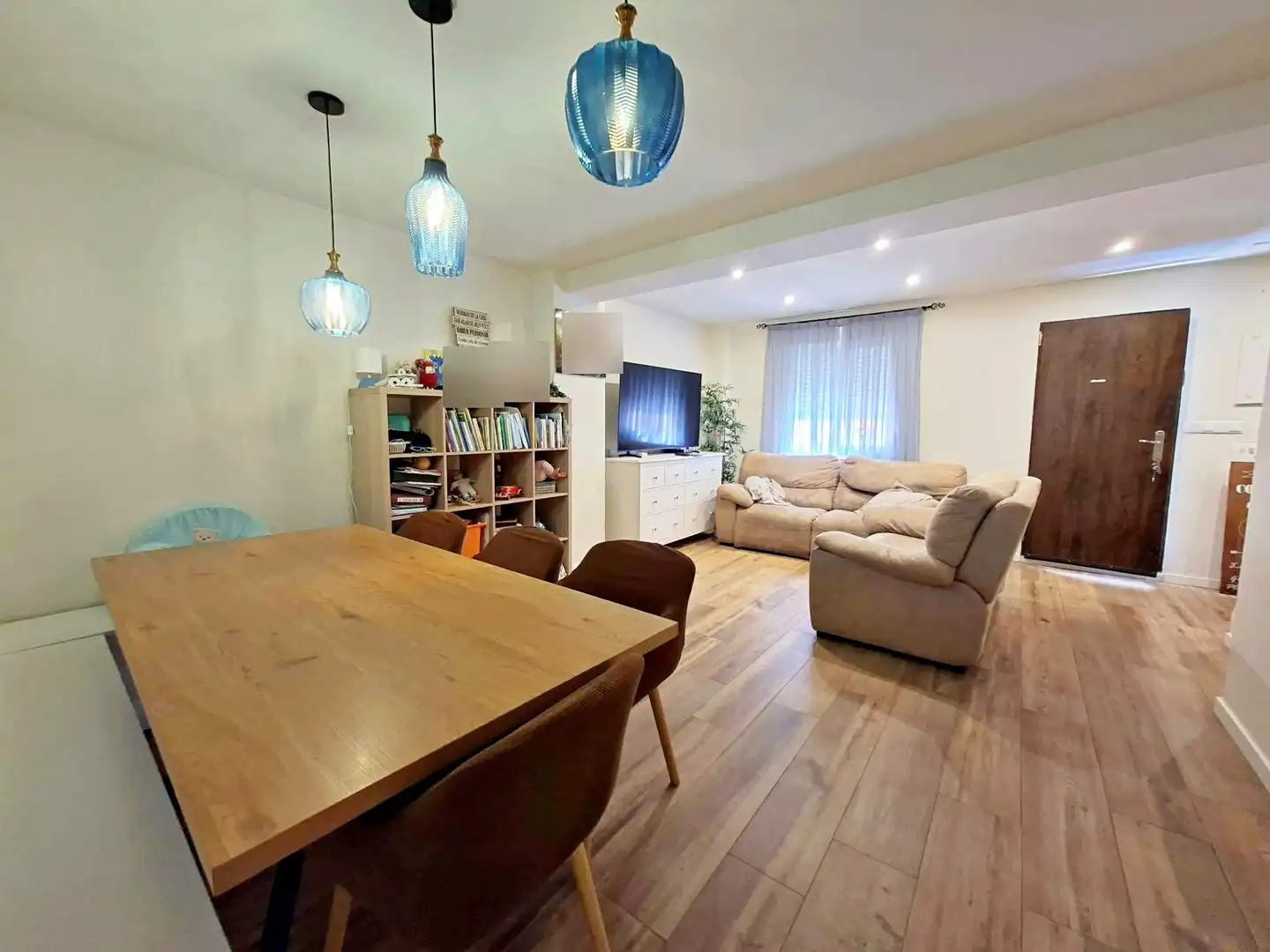 Sala de estar de Planta baja en venta en Aspe con Aire acondicionado y Amueblado